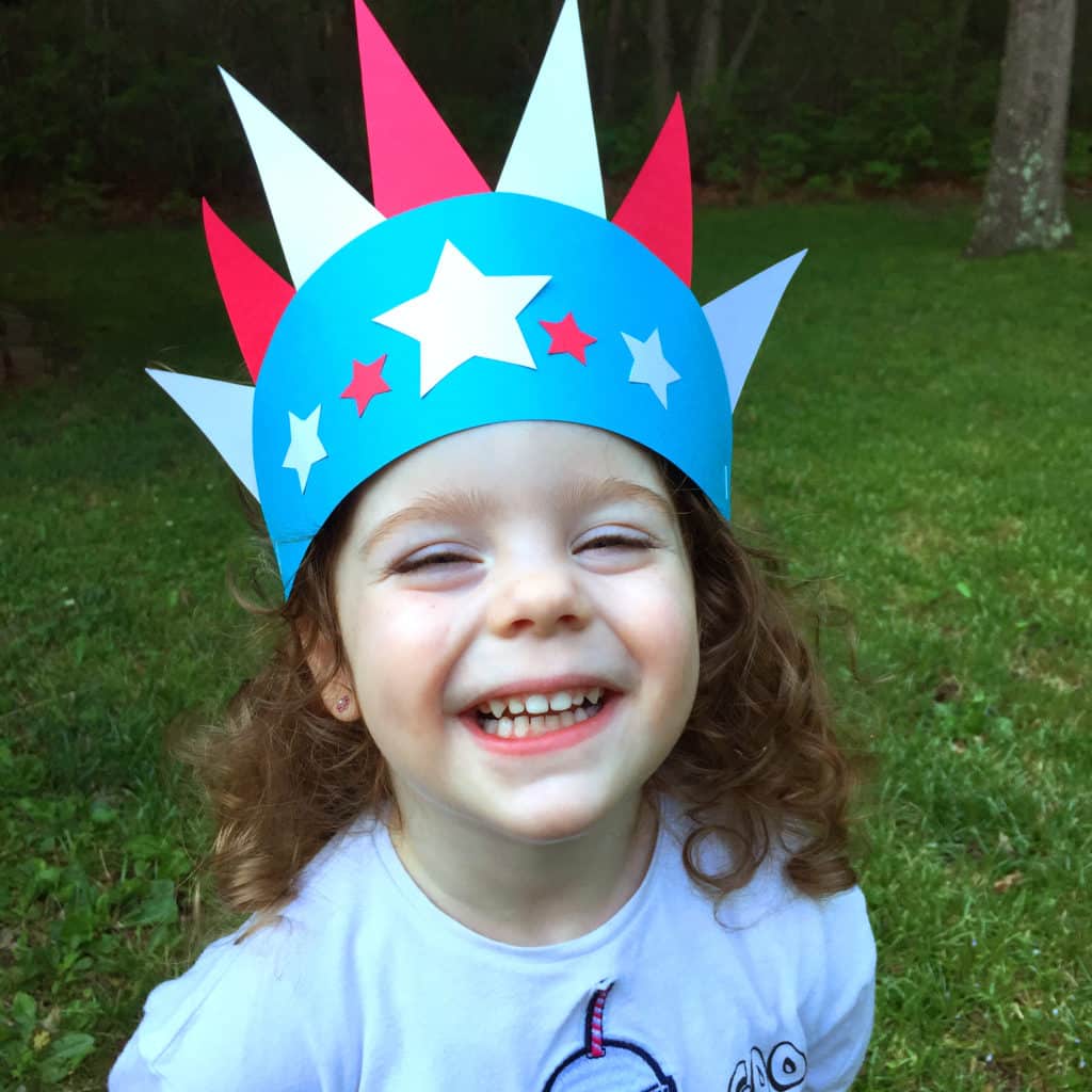 Americana Paper Crown - Free Printable Download