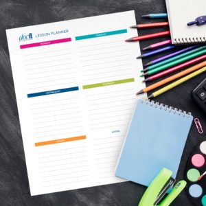 Lesson Planner template