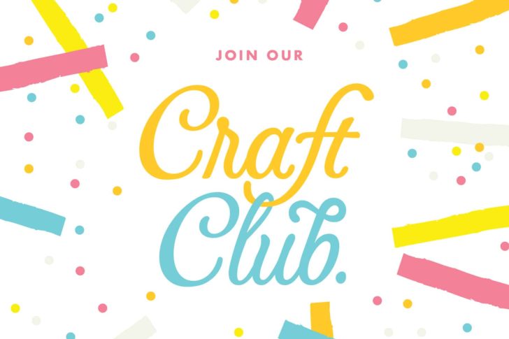 Craft Club, craft ideas, PrintWorks Crafts
