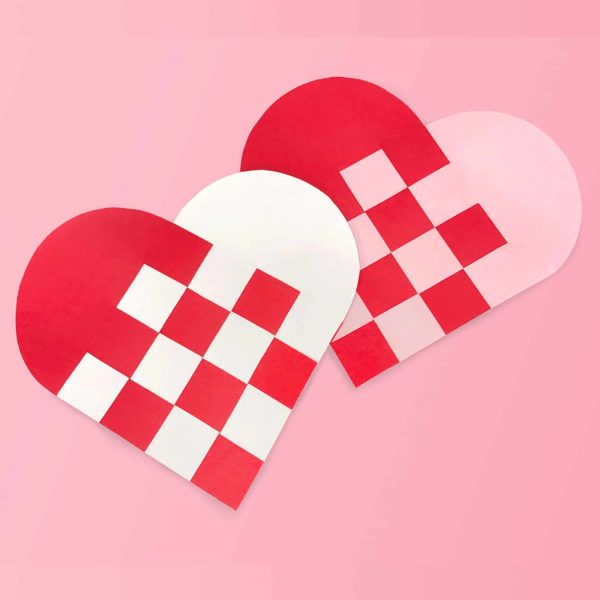 PrintWorks Checkered Hearts