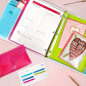 Monthly Planner template address cards template