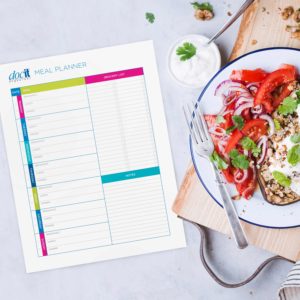 DocIt Meal Planner template