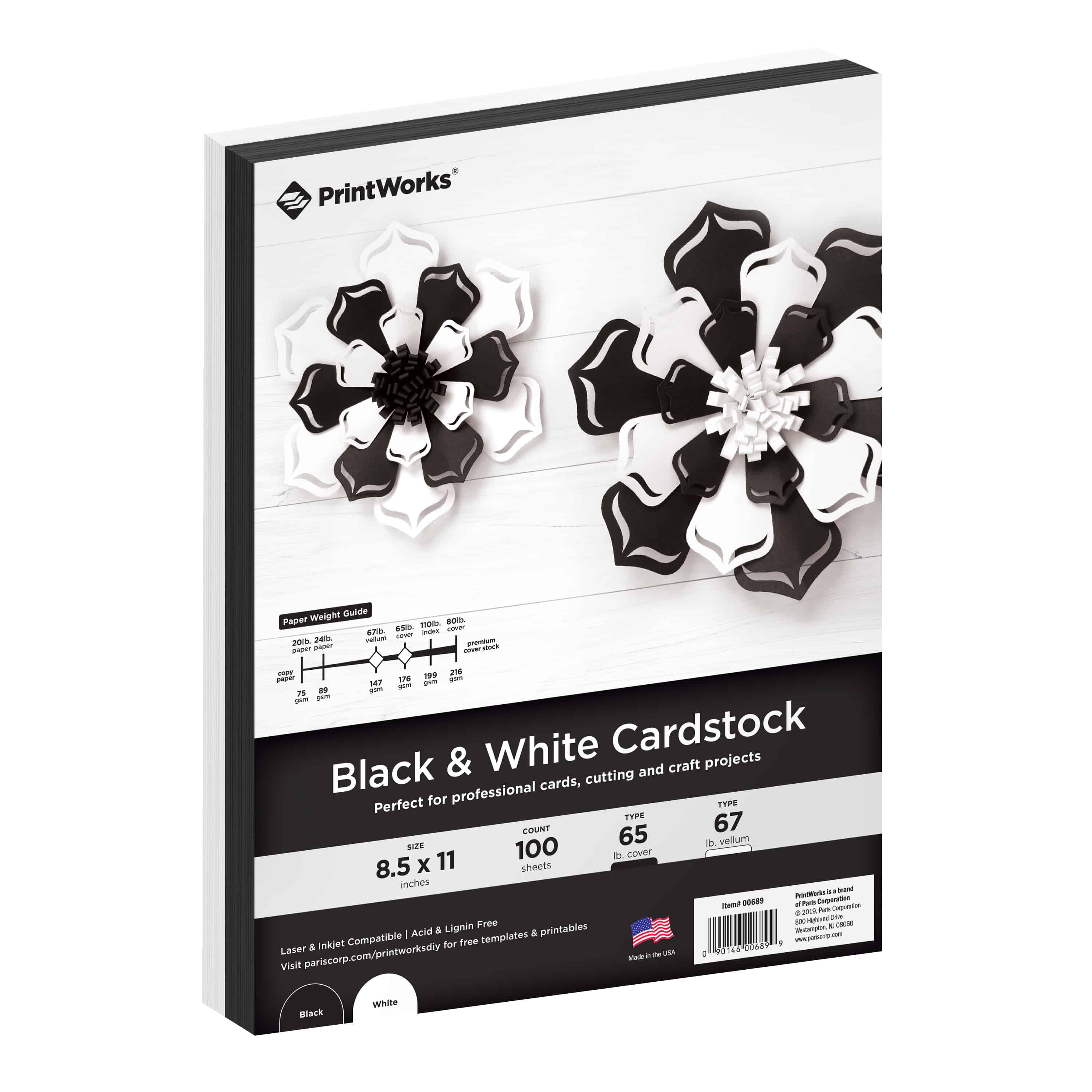 Black Cardstock, cardstock, card stock, white cardstock, white card stock, premium cardstock, heavyweight cardstock, white paper, black paper, paper crafts