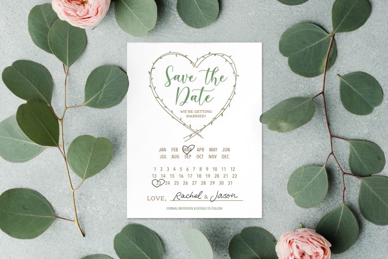 Save the Date for Wedding