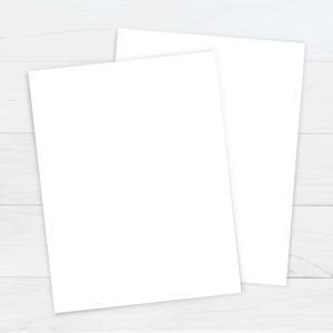 PrintWorks® Printable White Glitter Cardstock, 15 ct / 8.5 x 11 in - Kroger