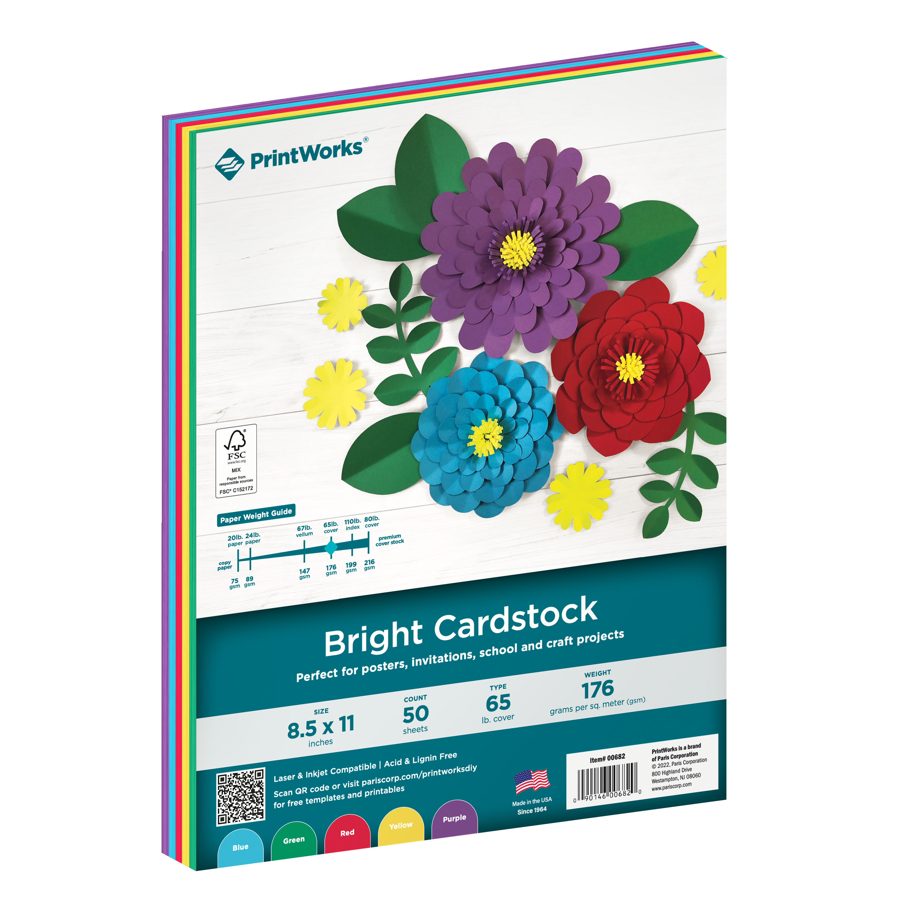 Bright Colored Cardstock