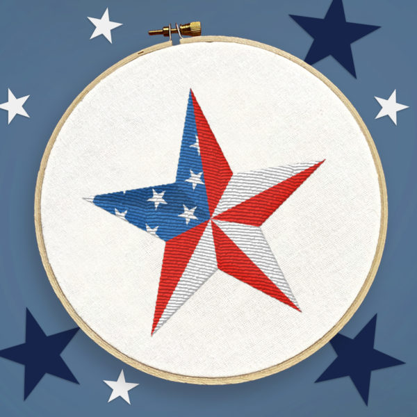 americana embroidery