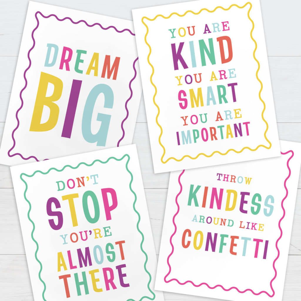 Positive Quotes Printable - Free Printable Download from PrintWorks