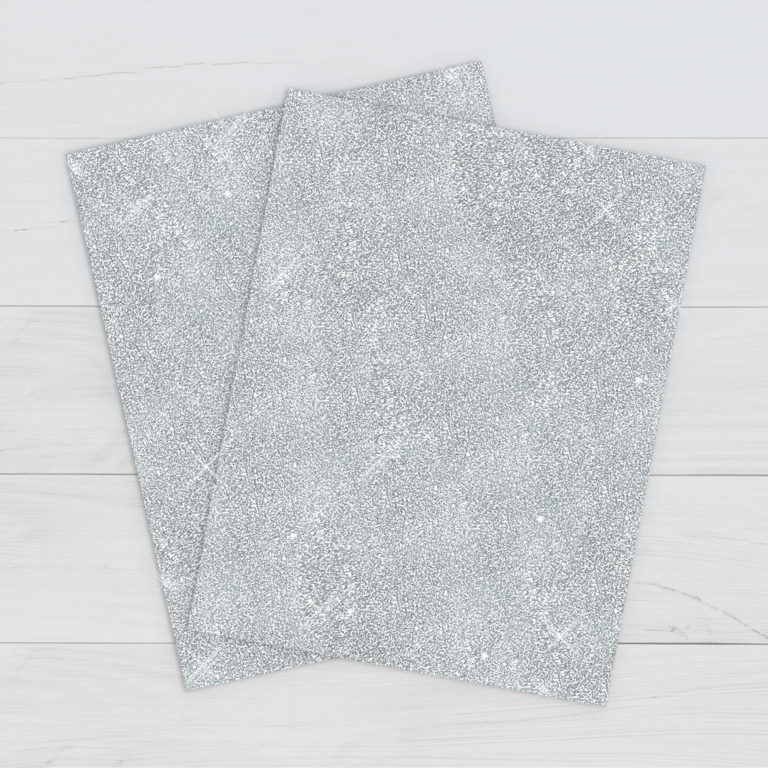 Silver Glitter Cardstock by PrintWorks Paris Corporation