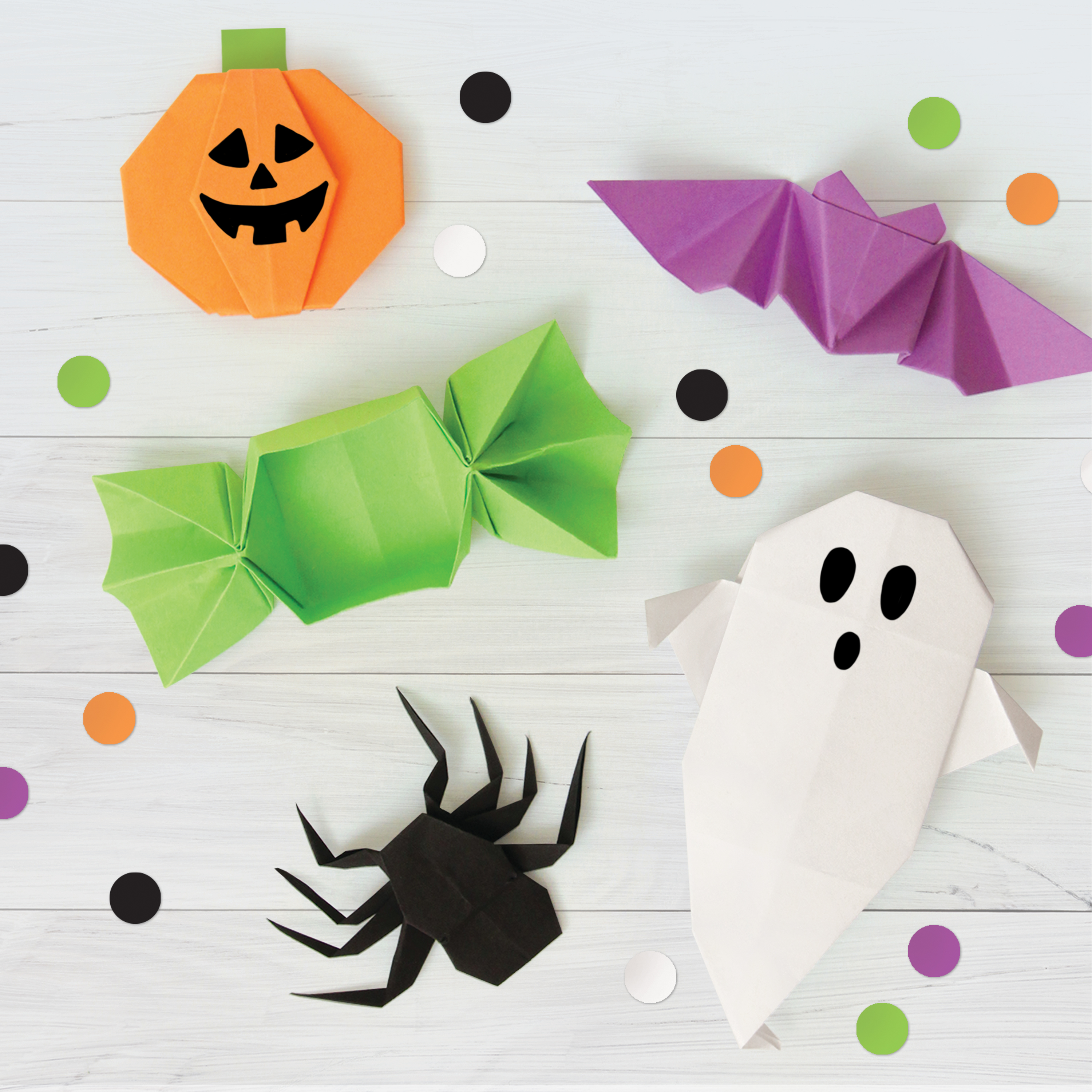Halloween 1000 Sheets Colored Card Stock Papers Pastel Origami Papers for