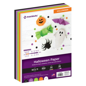 Halloween, holiday crafts, cardstock, card stock, Black cardstock, Purple cardstock, Green cardstock, Orange cardstock, Yellow cardstock, White cardstock