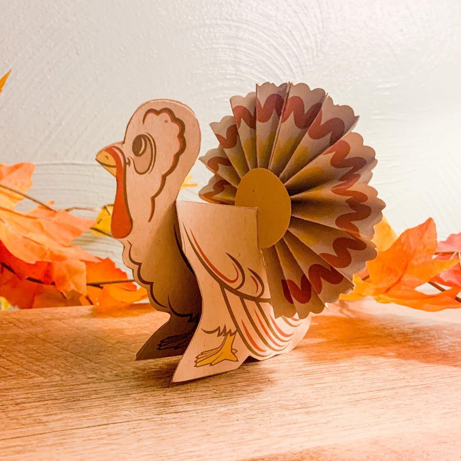 Turkey made from Kraft Cardstock by Twenty Two Designs