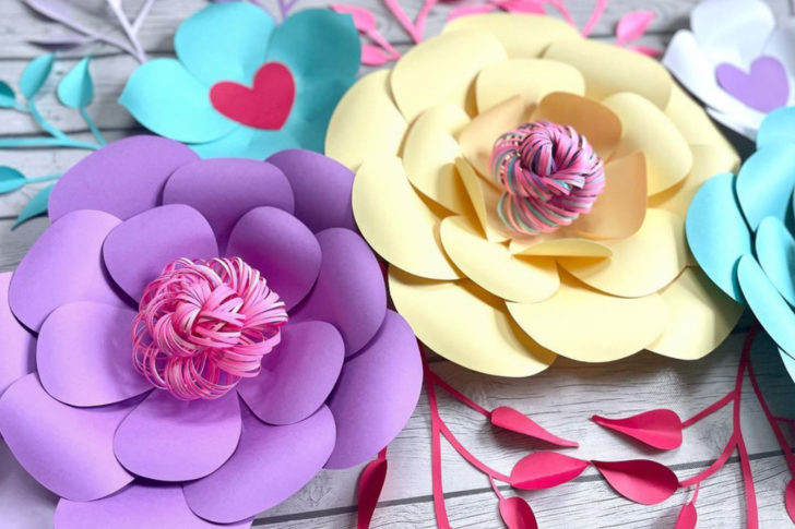 Karina, paper flowers, Influencer, crafting, PrintWorks, printables, templates, Crafter, Party Planner