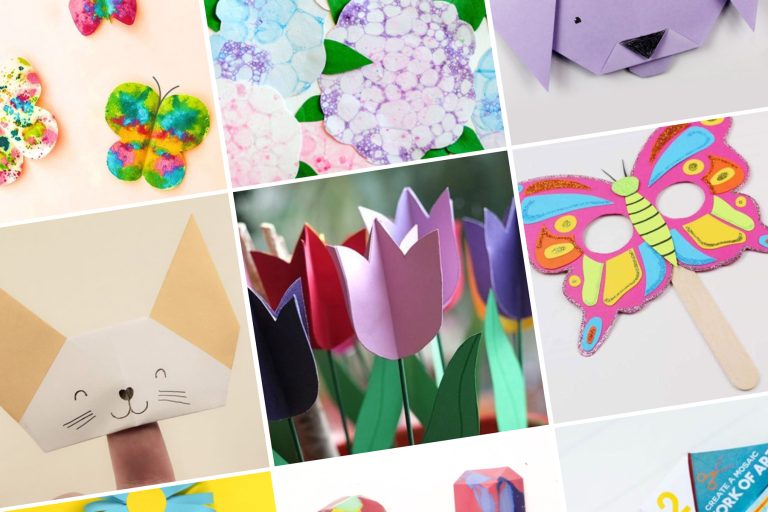 spring crafts for kids