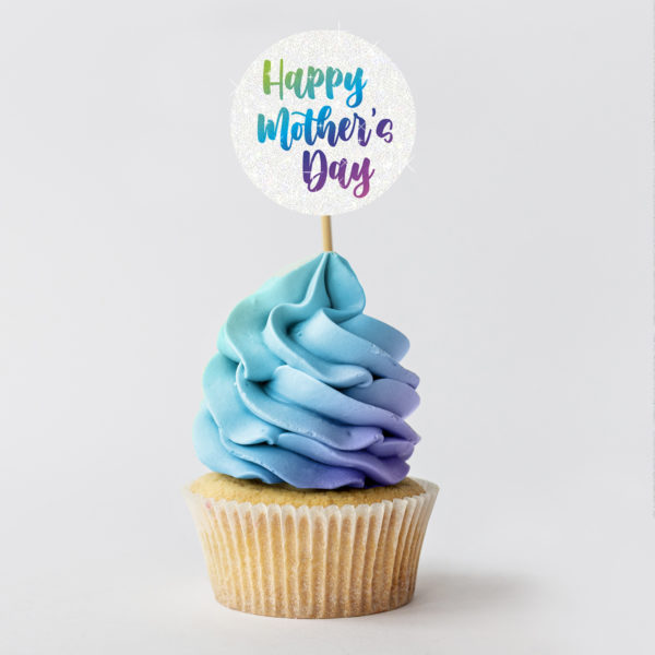 mother's day cupcake toppers