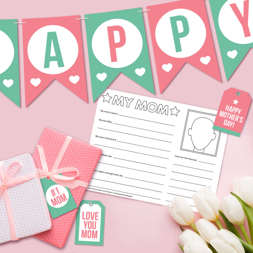Mother's Day Crafts and Printables from PrintWorks | Paris Corporation