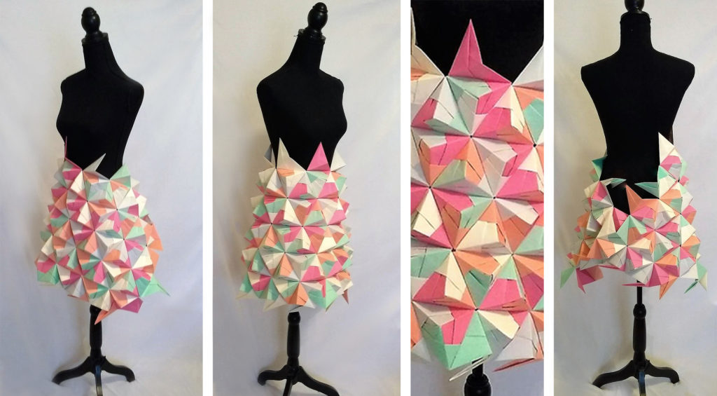 sonobe origami skirt