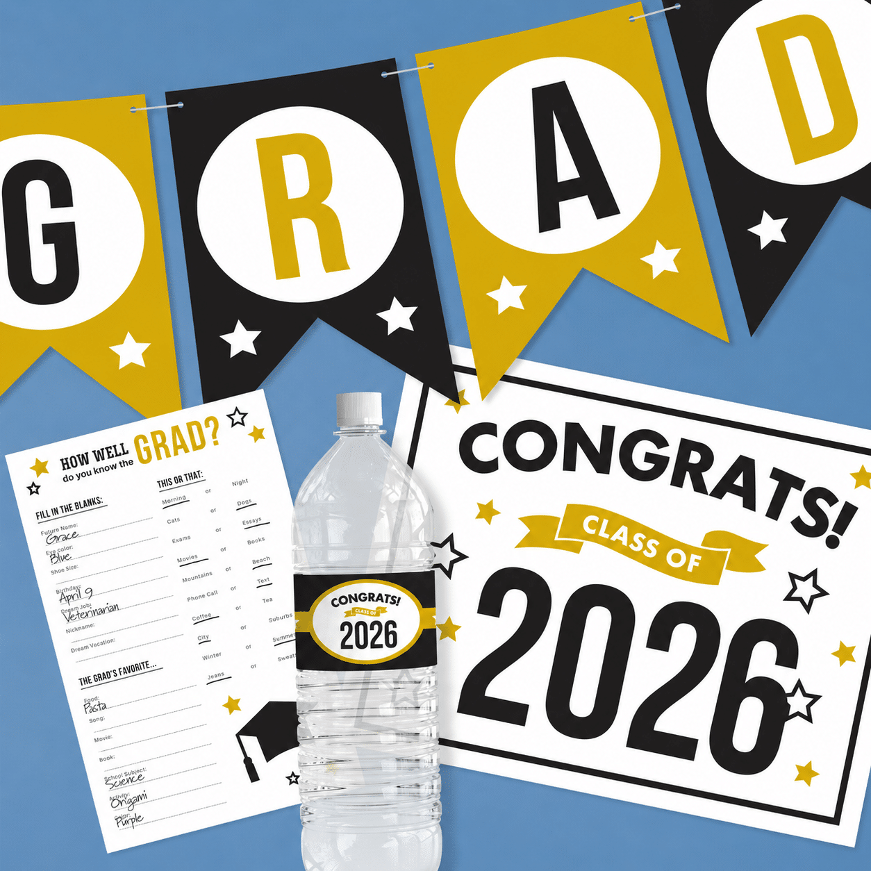 Graduation Party Printables - Free Printable Download