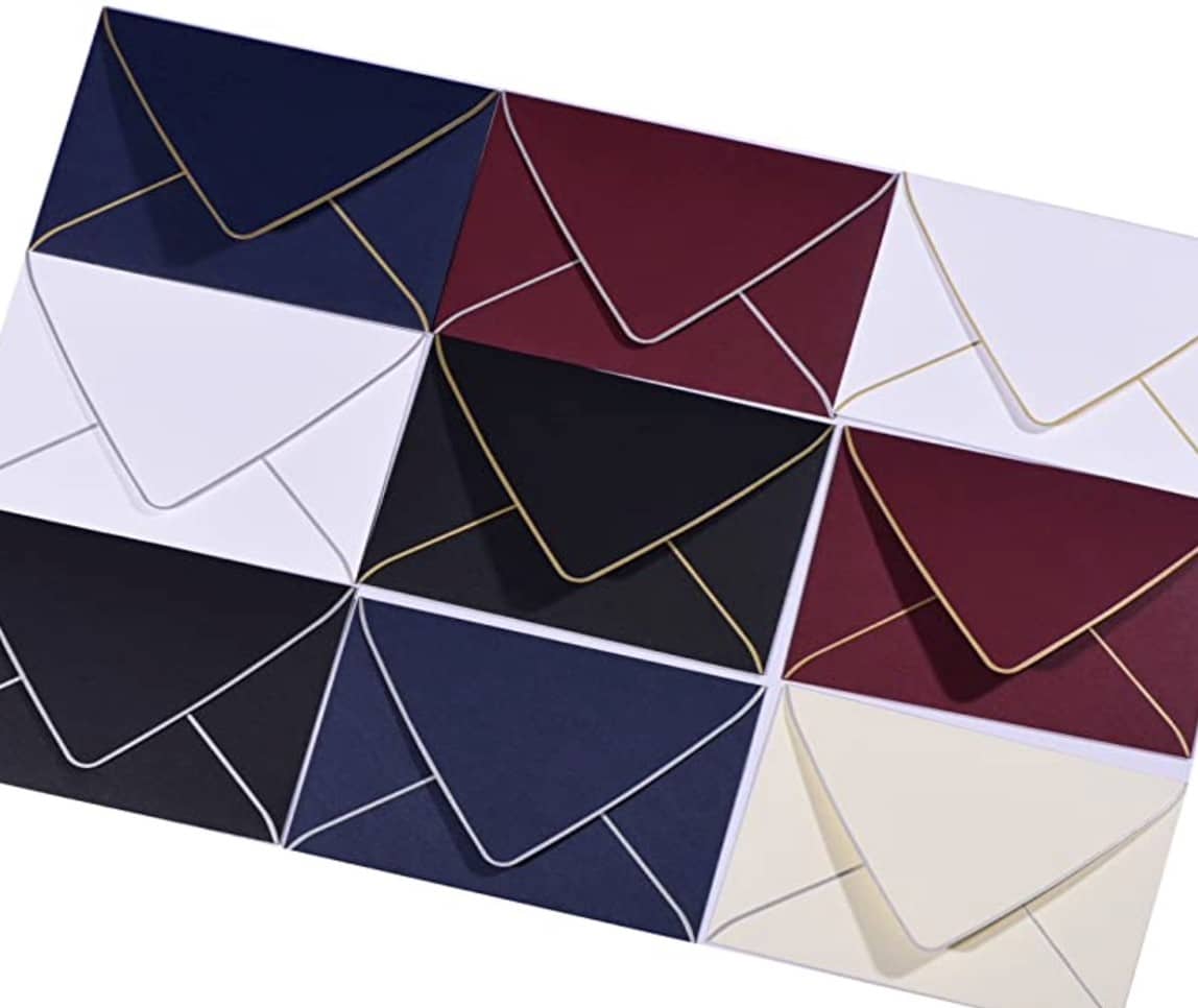 Envelopes in Assorted Colors