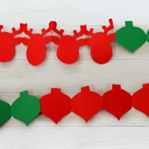 Christmas Pattern Garland