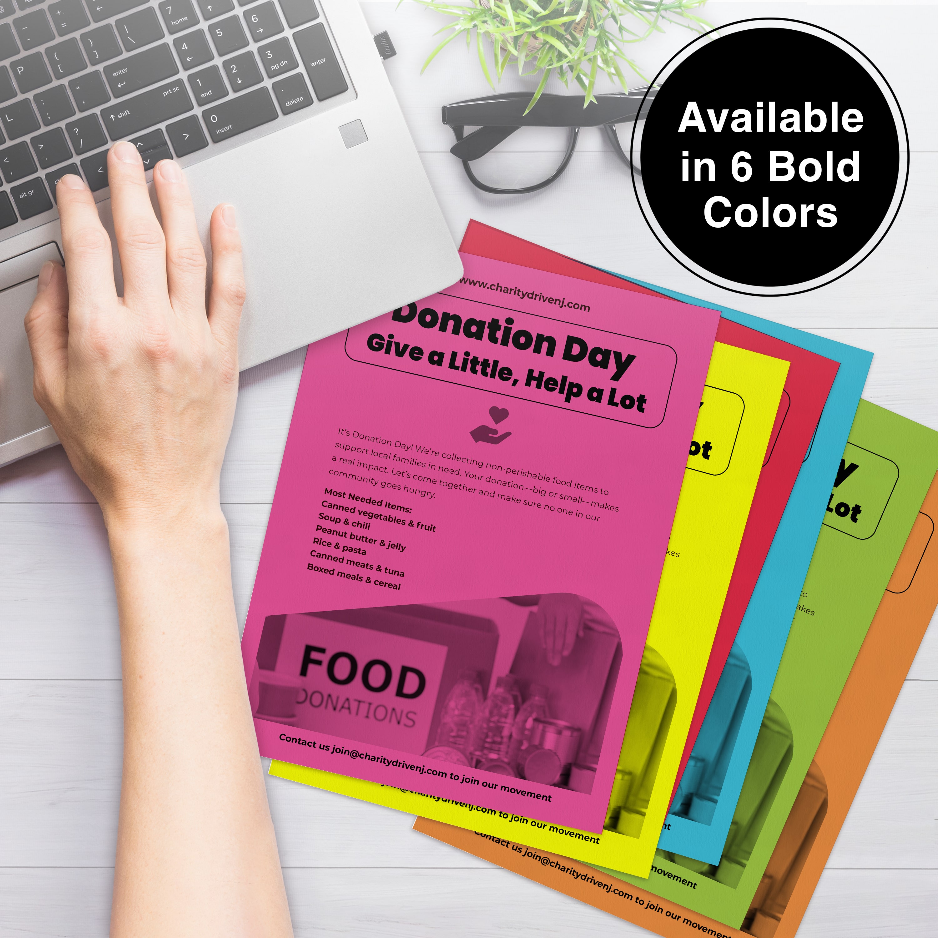 Colored paper availability