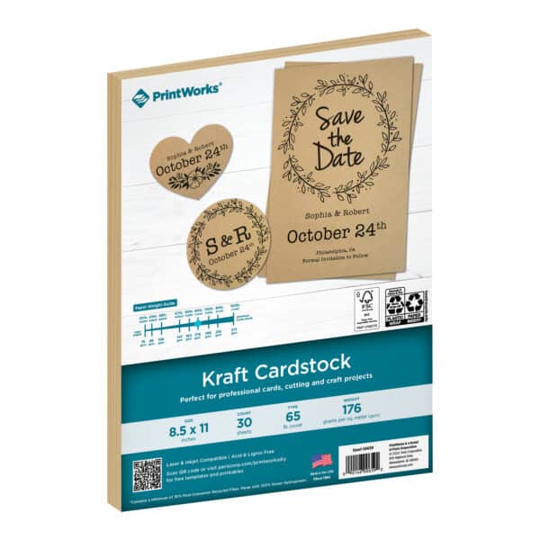 Kraft Cardstock package