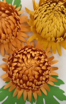 2025 trends Yellow Flower by pearlpaperflowers