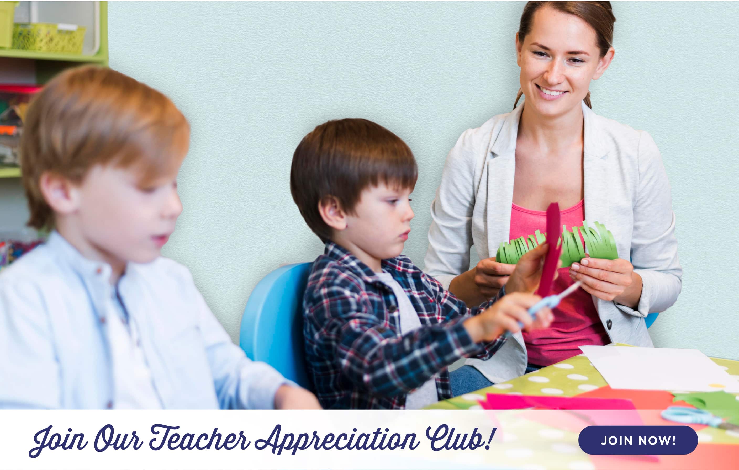 Join the Teacher Appreciation Club