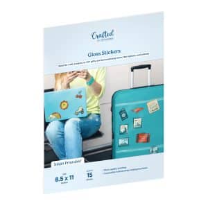 Crafted by PrintWorks Gloss Stickers